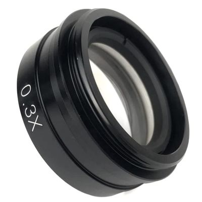 Microscope Accessory 0.3X/0.5X/2.0X Auxiliary Lenses for Industrial Video Microscopes