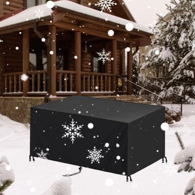 Waterproof Garden Furniture Cover, 400 x 275 x 84 cm, 600D Oxford Fabric