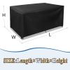 Waterproof Garden Furniture Cover, 400 x 275 x 84 cm, 600D Oxford Fabric view 4