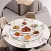 Round Tempered Glass Lazy Susan for Dining Table view 1