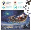 Elk 1000-Piece Puzzle for Adults and Teens with Poster, 75 x 50 cm view 3