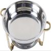 AFLEPCBRQ Round Stainless Steel Chafing Dish, 3.5 L view 3