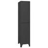 Metal Locker Cabinet, Anthracite, 38 x 45 x 180 cm view 3