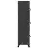 Metal Locker Cabinet, Anthracite, 38 x 45 x 180 cm view 4