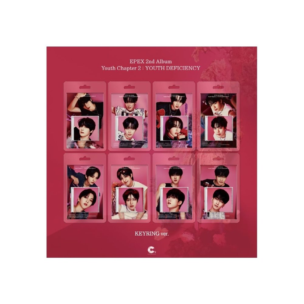 EPEX Youth Chapter 2: Youth Deficiency [Keyring Random Ver.] 2nd Album