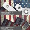 American Flag 3 x 5 ft Outdoor Retro Garden Flag view 2