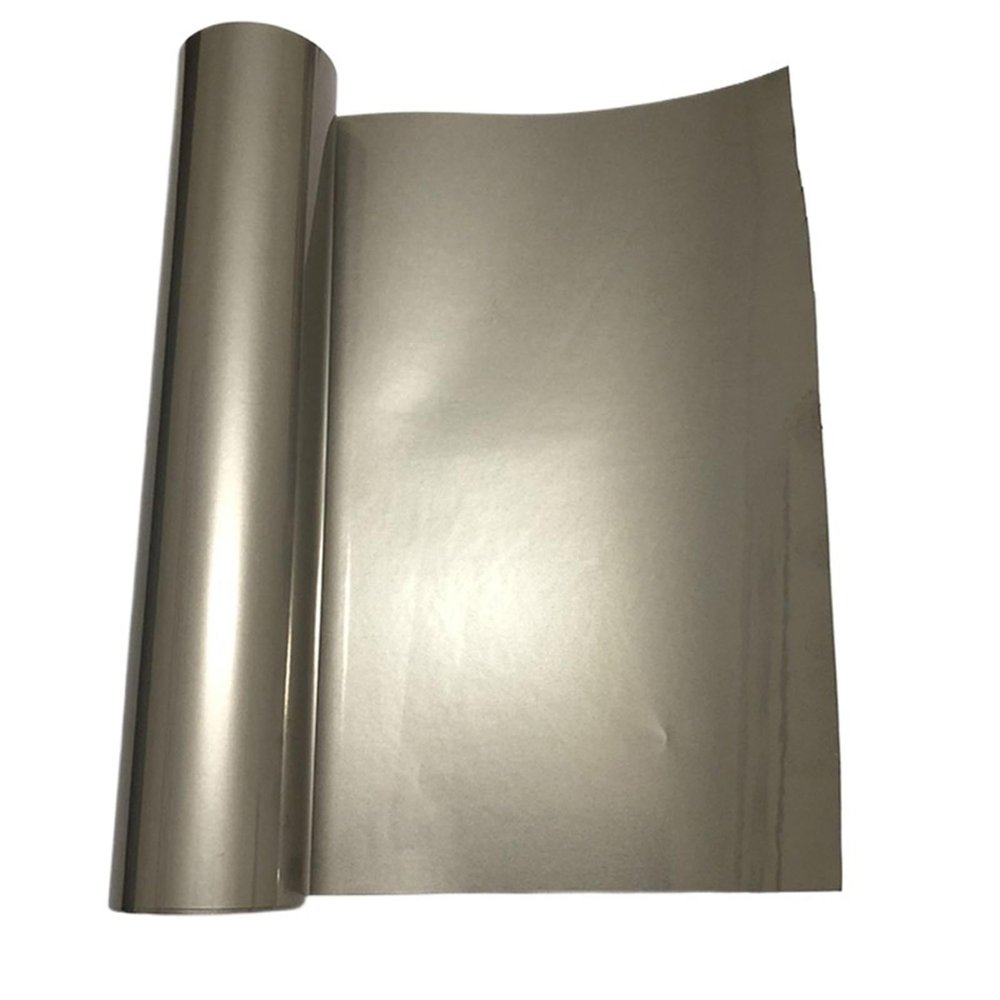 1-Piece TA2 Titanium Sheet, Plate, Strip/Foil for Industrial DIY, 0.1/0.2/0.3/0.4/0.5 mm (0.2 mm, 200 × 400 mm)