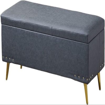 SYJKOO Storage Bench, Window Seat Bench, Bed Stool, Bedroom Bench, Sofa Stool, Entryway Bench, Modern Minimalist Bed-Sofa-Changing-Shoe Stool, Bedside Stool (Color: Gra