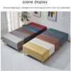 SYJKOO Storage Bench, Window Seat Bench, Bed Stool, Bedroom Bench, Sofa Stool, Entryway Bench, Modern Minimalist Bed-Sofa-Changing-Shoe Stool, Bedside Stool (Color: Gra view 4