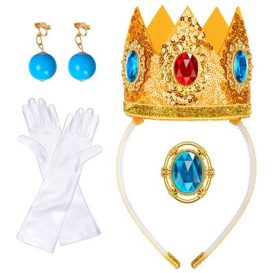 Spinosaurus 5-Piece Princess Peach Costume Accessories for Kids