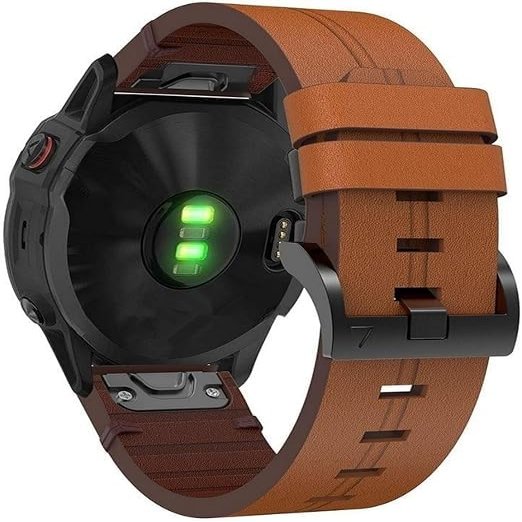 Leather Band Compatible with Garmin Epix Gen 2 47 mm/Epix Pro Gen 2 47 mm