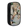 LRHCNZDCP Mallard Ducks Printed Pencil Case, Black view 1