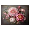 Feeby 3D Nonwoven Photo Wallpaper, Pink Nature Leaf Flowers, 300 x 210 cm view 3