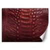 Feeby 3D Wallpaper 400 x 280 cm, Red Snakeskin view 1