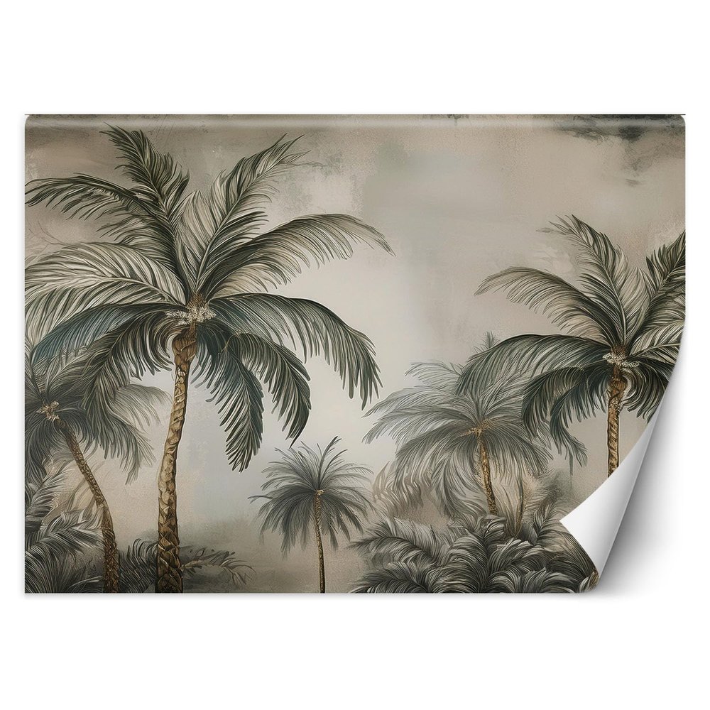 Feeby 3D Jungle Palm Wallpaper, 250 x 175 cm, Nonwoven