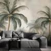 Feeby 3D Jungle Palm Wallpaper, 250 x 175 cm, Nonwoven view 2