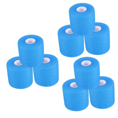 Kisangel 9-Roll Sports Wrist Tape, Skin-Friendly, Breathable Support for Fitness and Outdoor Activities