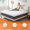 Sleremind Mattress, 140 x 190 x 25 cm, Medium Firmness, 7-Zone, Reversible view 2