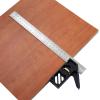 Adjustable 30 cm Combination Spirit Level Ruler, Protractor and Measuring Tool Set, Stainless Steel and Aluminum view 2
