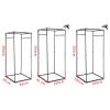 SIAMZYWV Portable Freestanding Changing Room, Square Design with Thick Carbon Steel Tubes and Sun-Shielding Dressing Area view 4