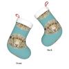 CHANGLEI Sheep Head Christmas Stocking, Personalized Print, Black, One Size view 3