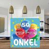 Stuff4 50th Birthday Card for Uncle, World's Most Incredible Uncle view 3