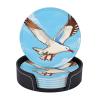 Flying Seagulls Round Coasters, Set of 6 view 4