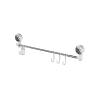 BLMAGS Wall-Mounted Bathroom Shelf with Suction Cups view 1