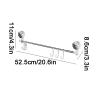 BLMAGS Wall-Mounted Bathroom Shelf with Suction Cups view 2