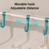 BLMAGS Wall-Mounted Bathroom Shelf with Suction Cups view 3
