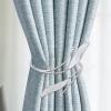 Silver Curtain Holdbacks view 2