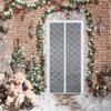 Magnetic Thermal Insulated Door Curtain, 225 x 265 cm, Brown view 3