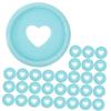 30 Plastic Binding Discs for Loose-Leaf Collections view 1