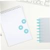 30 Plastic Binding Discs for Loose-Leaf Collections view 4