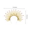Healvian Gothic Crown Headband with Halo for Adult Women view 2