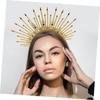 Healvian Gothic Crown Headband with Halo for Adult Women view 4