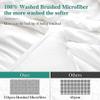 BJCJGGL White Badminton Duvet Cover Set, 240 x 220 cm, with 2 Pillowcases view 3