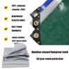 JXLQFA JXL11 Protective Tarp, 2.5 x 24.5 m, 450 g/m², Gray view 3