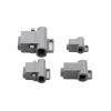 IINKUEYK High-Power Splitter Quick-Wire Connector, Electrical Cable Terminal Block Junction Box Connector, Brass High-Current Conductor (Y-16, One Size) view 4
