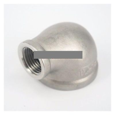 1-1/4" BS to 1/2" Female 304 Stainless Steel Reducing Elbow Pipe Fitting for Water, Oil, and Air
