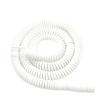 Coiled Spiral 3-Core White Power Cable, 22AWG/18AWG/15AWG/13AWG, 5 m Extendable Spring Cable (18AWG) view 1