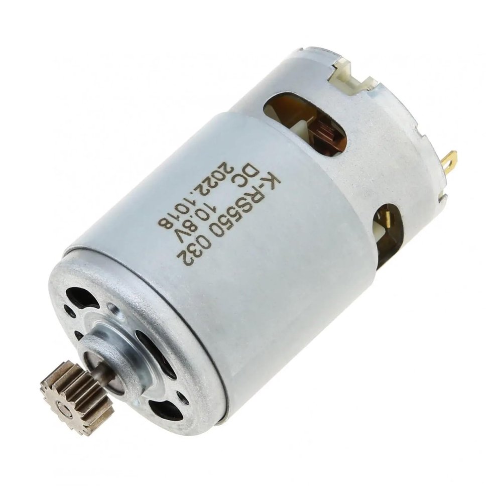 NIKOIDIC 550 Geared Motor, 10.8 V DC, 15 Teeth, 10.5 mm