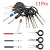IINKUEYK 11-Piece Car Repair Tool Terminal Removal Kit, Electrical Wire Crimp Connector Automotive Puller Release Key Pin Extractor Set view 2