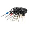 IINKUEYK 11-Piece Car Repair Tool Terminal Removal Kit, Electrical Wire Crimp Connector Automotive Puller Release Key Pin Extractor Set view 3