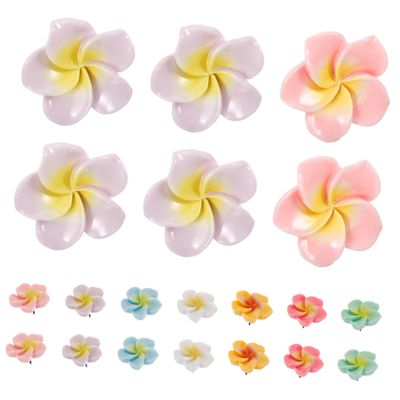 VILLCASE 21-Piece Flower-Shaped Plastic Push Pins for Corkboards