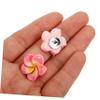VILLCASE 21-Piece Flower-Shaped Plastic Push Pins for Corkboards view 2