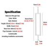 Railing Spindles, Stair Spindles, Handrail Railing System, Indoor/Outdoor, 85/95 cm, 20-Piece Set view 2