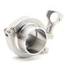 Pipe Fitting Set, 1.5" OD, 38 mm Clamp, 50.5 mm Weld Ferrule, End Cap, Tri-Clamp and Silicone Gasket view 3