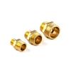 1/8"–1" Brass Reduced Male-Thread Butt-Joint Adapter for Pneumatic, Water Heating, Oil, and Gas view 3