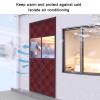 Magnetic Thermal Door Curtain for Winter, Gray, 120 × 220 cm view 4